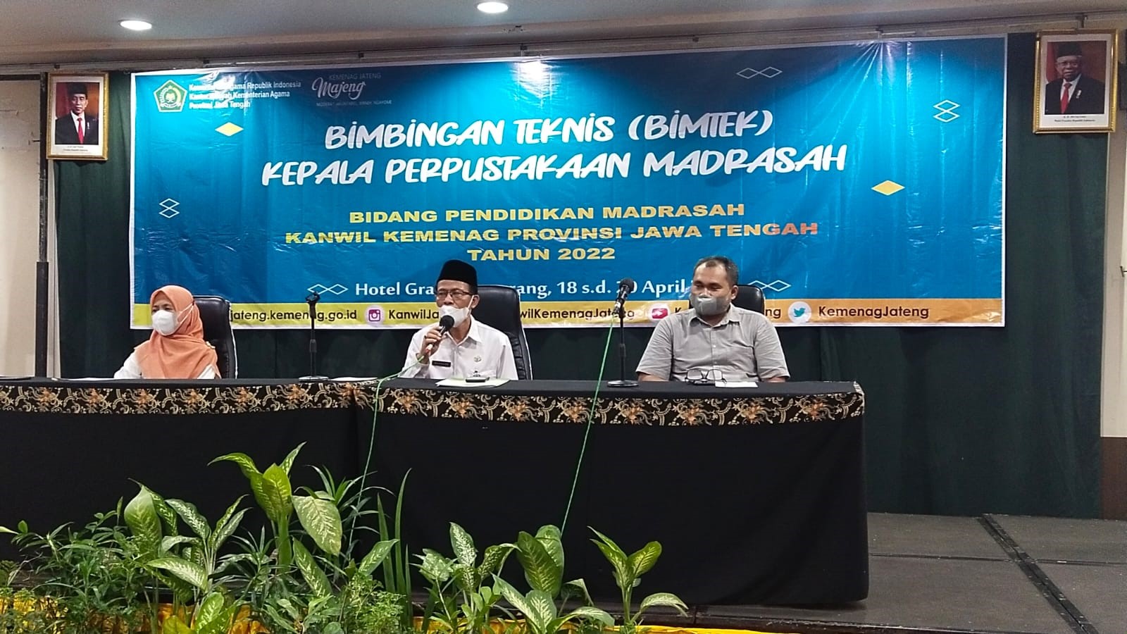 Perpustakaan Universitas PGRI Semarang Gandeng Kanwil Kementerian Agama Adakan Bimbingan Teknis Kepala Perpustakaan Madrasah 